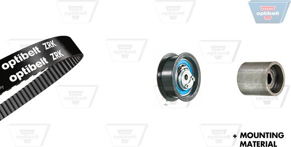 Optibelt KT 1358 - Timing Belt Set car-mod.net