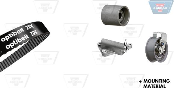 Optibelt KT 1357 - Timing Belt Set car-mod.net