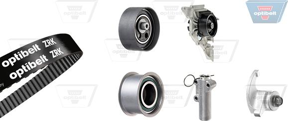 Optibelt KT 1304 W1 - Water Pump & Timing Belt Set car-mod.net