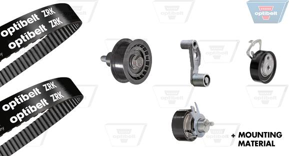 Optibelt KT 1209 - Timing Belt Set car-mod.net