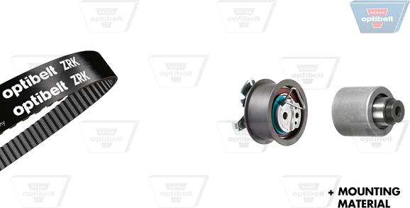 Optibelt KT 1237 - Timing Belt Set car-mod.net
