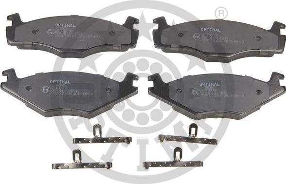 Optimal 9356 - Brake Pad Set, disc brake car-mod.net