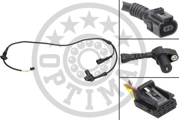 OPTIMAL 06-S065 - ABS sensor, wheel speed car-mod.net