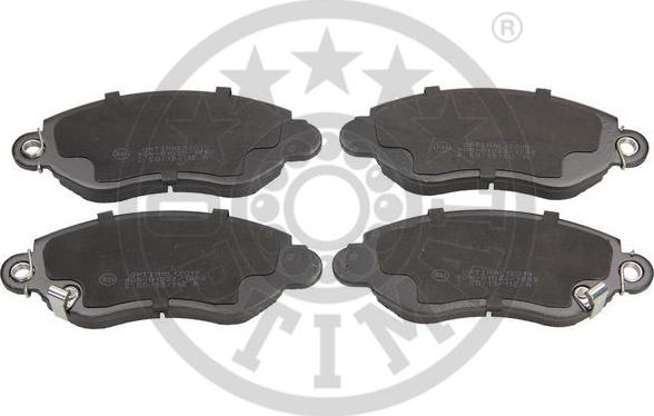 Optimal 12019 - Brake Pad Set, disc brake car-mod.net