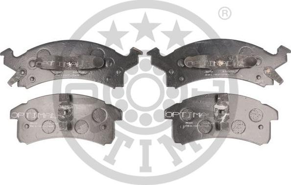 Optimal 12105 - Brake Pad Set, disc brake car-mod.net