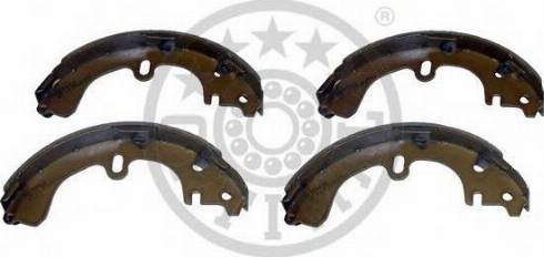 Optimal BB-0970 - Drum Brake Shoe Set car-mod.net