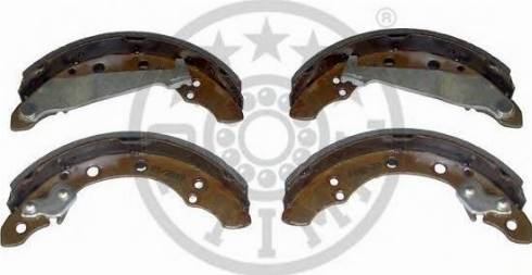 Optimal BB-0460 - Drum Brake Shoe Set car-mod.net