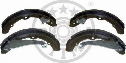 Optimal BB-0480 - Drum Brake Shoe Set car-mod.net