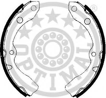 Optimal BB-3590 - Drum Brake Shoe Set car-mod.net