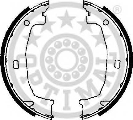 Optimal BB-7221 - Drum Brake Shoe Set car-mod.net