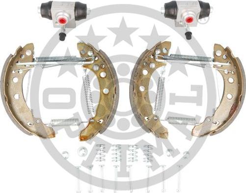 Optimal BK-5187 - Drum Brake Shoe Set car-mod.net