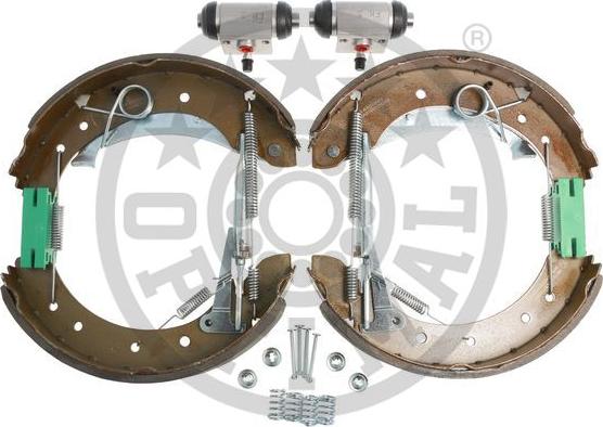 Optimal BK-5334 - Drum Brake Shoe Set car-mod.net