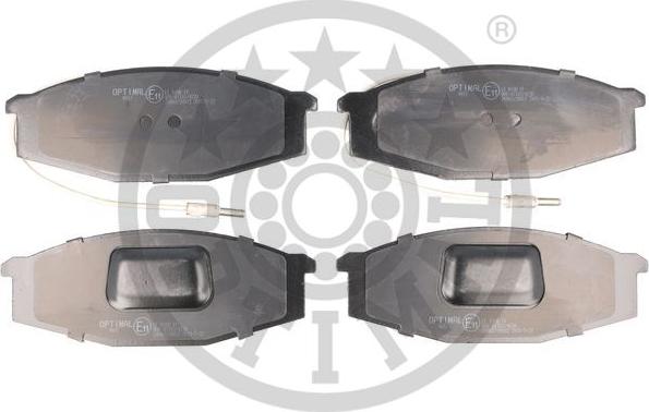 Optimal BP-09917 - Brake Pad Set, disc brake car-mod.net