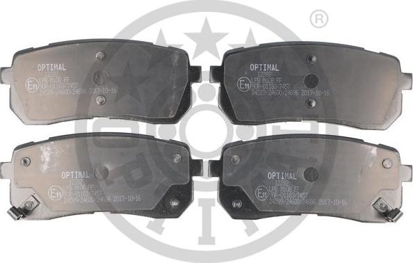Optimal BP-12282 - Brake Pad Set, disc brake car-mod.net