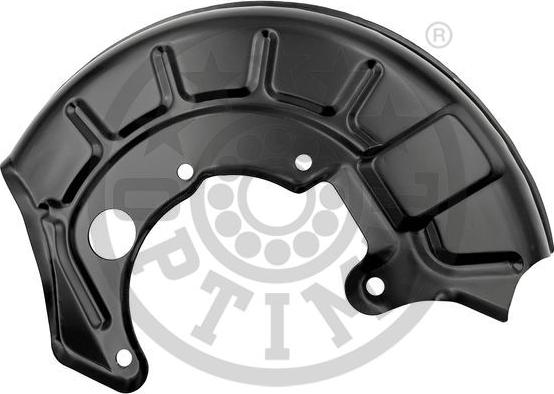 Optimal BSP-1042L - Splash Panel, guard, brake disc car-mod.net