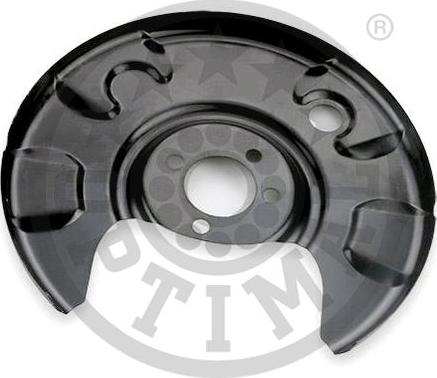 Optimal BSP-1050L - Splash Panel, guard, brake disc car-mod.net