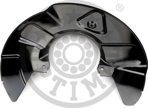 Optimal BSP-1037L - Splash Panel, guard, brake disc car-mod.net