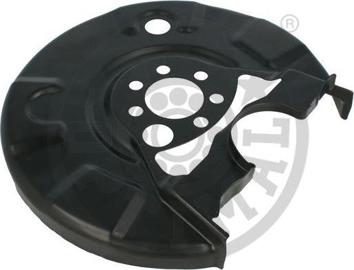 Optimal BSP-1026L - Splash Panel, guard, brake disc car-mod.net