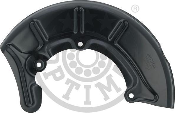 Optimal BSP-1070L - Splash Panel, guard, brake disc car-mod.net