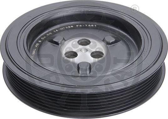 Optimal F8-7651 - Belt Pulley, crankshaft car-mod.net
