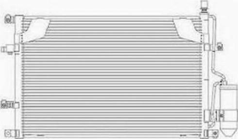 Ordonez 2065745 - Condenser, air conditioning car-mod.net