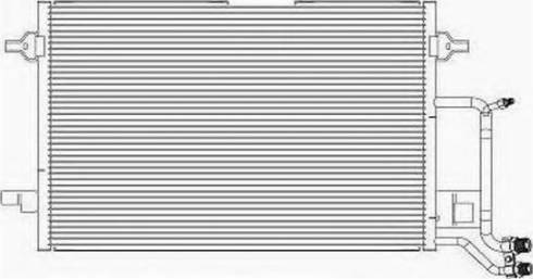 Ordonez 2065742 - Condenser, air conditioning car-mod.net