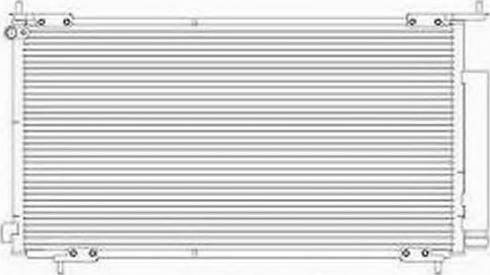 Ordonez 2065718 - Condenser, air conditioning car-mod.net