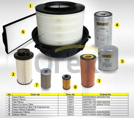 Orex 109050 - Engine Air Filter car-mod.net