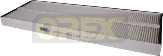 Orex 109009 - Filter, interior air car-mod.net