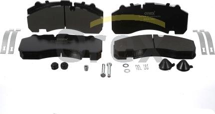 Orex 842070 - Brake Pad Set, disc brake car-mod.net