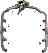 ORVIP 51337 - Manifold, exhaust system car-mod.net