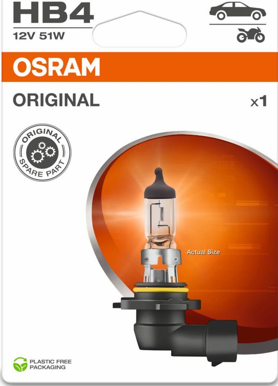Osram 9006-1BL - Bulb, spotlight car-mod.net
