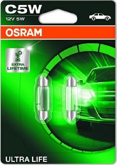 Osram 6418ULT-02B - Bulb, licence plate light car-mod.net