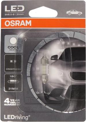 Osram 6431CW-01B - Bulb, interior light car-mod.net