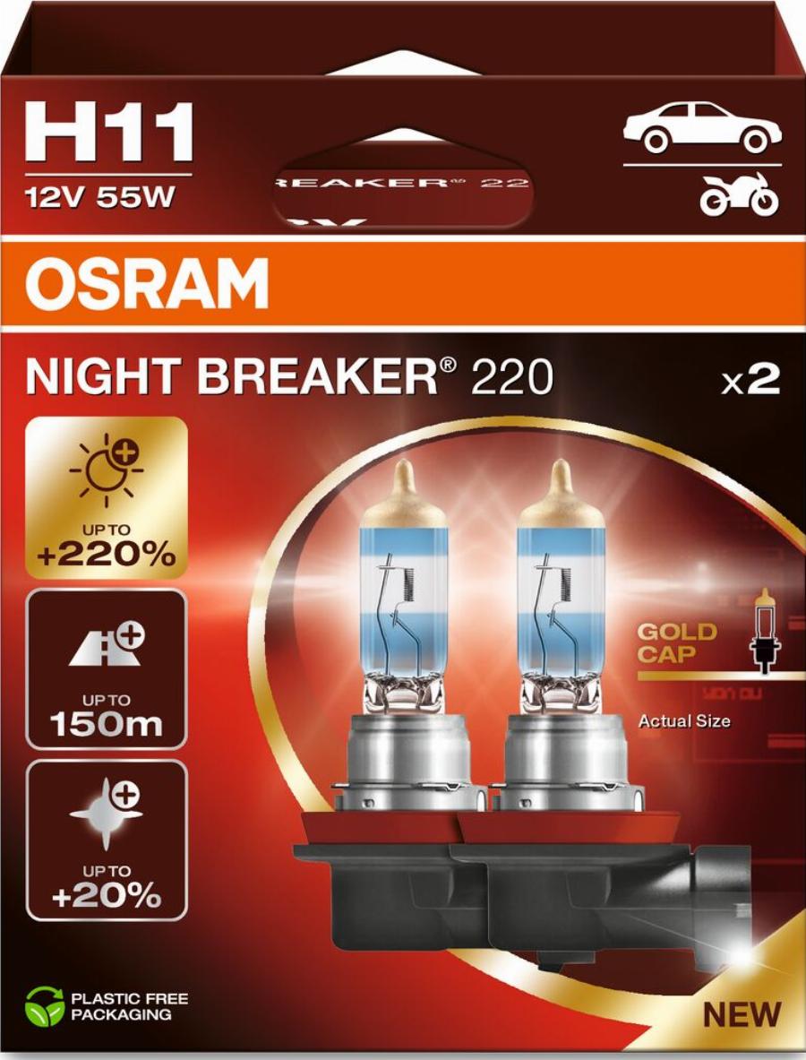 Osram 64211NB220-2HB - Bulb, spotlight car-mod.net