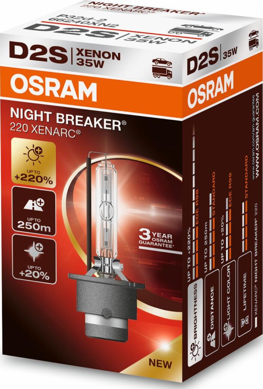 Osram 66240XN2 - Bulb, spotlight car-mod.net