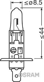 Osram 64150L - Bulb, spotlight car-mod.net