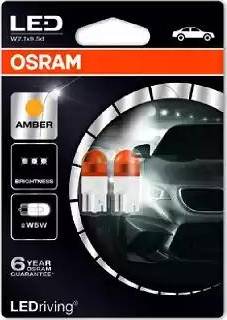 Osram 2855YE-02B - Bulb, door footwell light car-mod.net