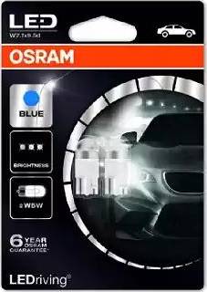Osram 2850BL-02B - Bulb, door footwell light car-mod.net