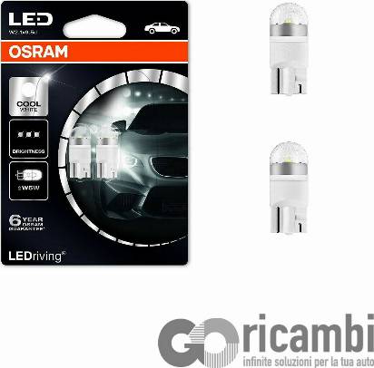 Osram 2850CW-02B - Bulb, door footwell light car-mod.net