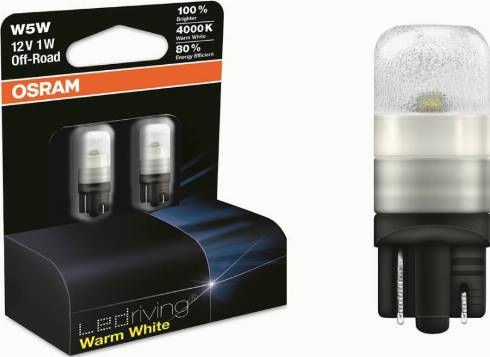 Osram 2850WW-02B - Bulb, door footwell light car-mod.net