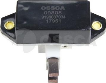 OSSCA 09808 - Voltage regulator, alternator car-mod.net
