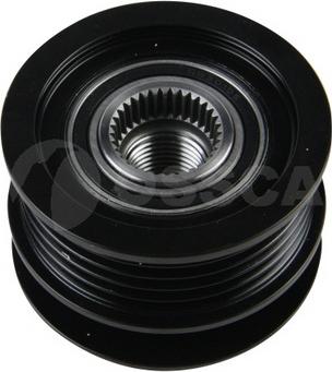 OSSCA 04998 - Pulley, alternator, freewheel clutch car-mod.net