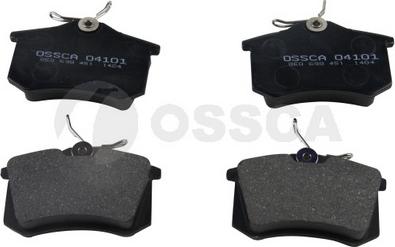 OSSCA 04101 - Brake Pad Set, disc brake car-mod.net