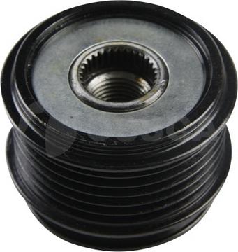 OSSCA 10210 - Pulley, alternator, freewheel clutch car-mod.net