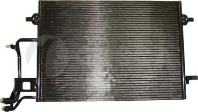 OSSCA 11834 - Condenser, air conditioning car-mod.net