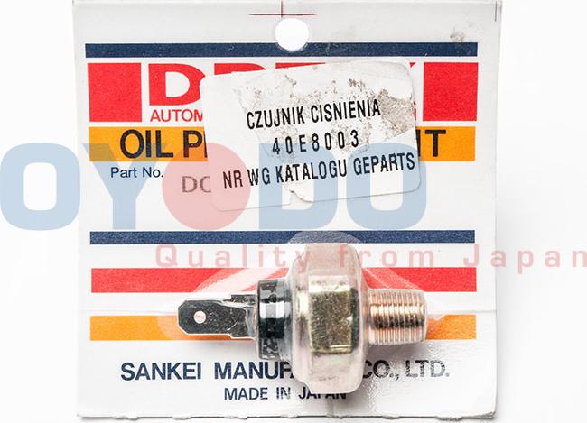 Oyodo 40E8003-OYO - Sender Unit, oil pressure car-mod.net