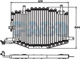 PACO CL3053 - Condenser, air conditioning car-mod.net