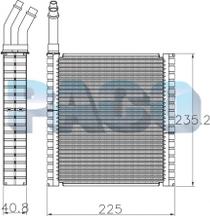 PACO EL1369 - Evaporator, air conditioning car-mod.net