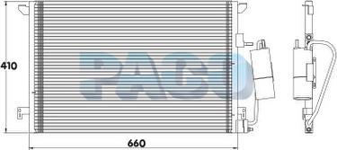 PACO PL5198/RD - Condenser, air conditioning car-mod.net